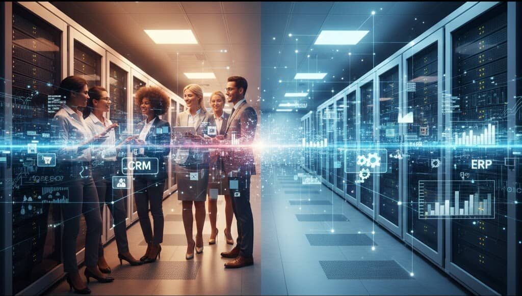 Bridging CRM and ERP Through End-to-End Process Automation